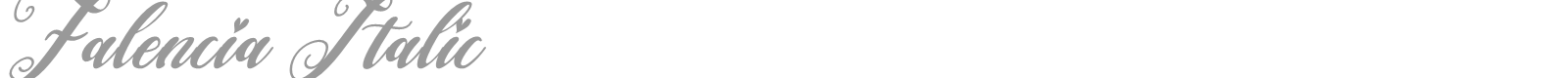 Falencia font preview